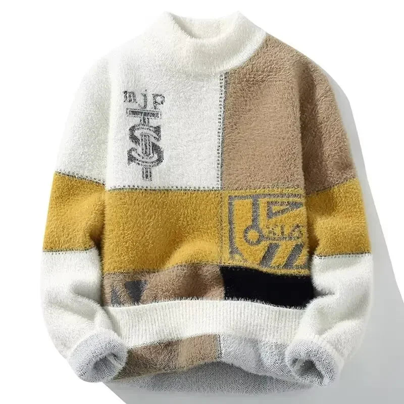 Men's Plush Sweater Pullover