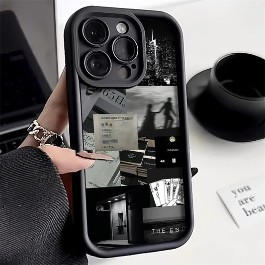 Daily Life Phone Case For iPhone 15 Pro Case iPhone 11 13 12 14 Shockproof Bumper Silicone Cover