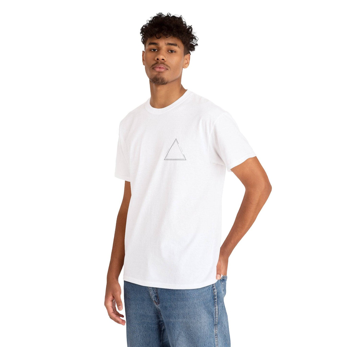 Unisex Heavy Cotton Tee triangle