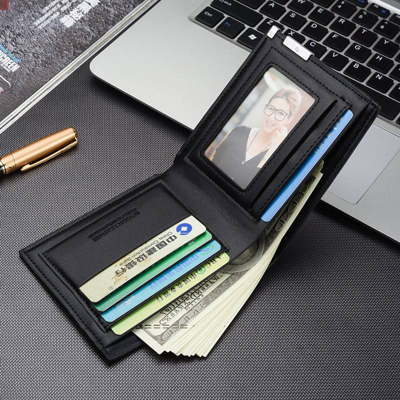 men's wallets men's business Money Wallet Business Card Case