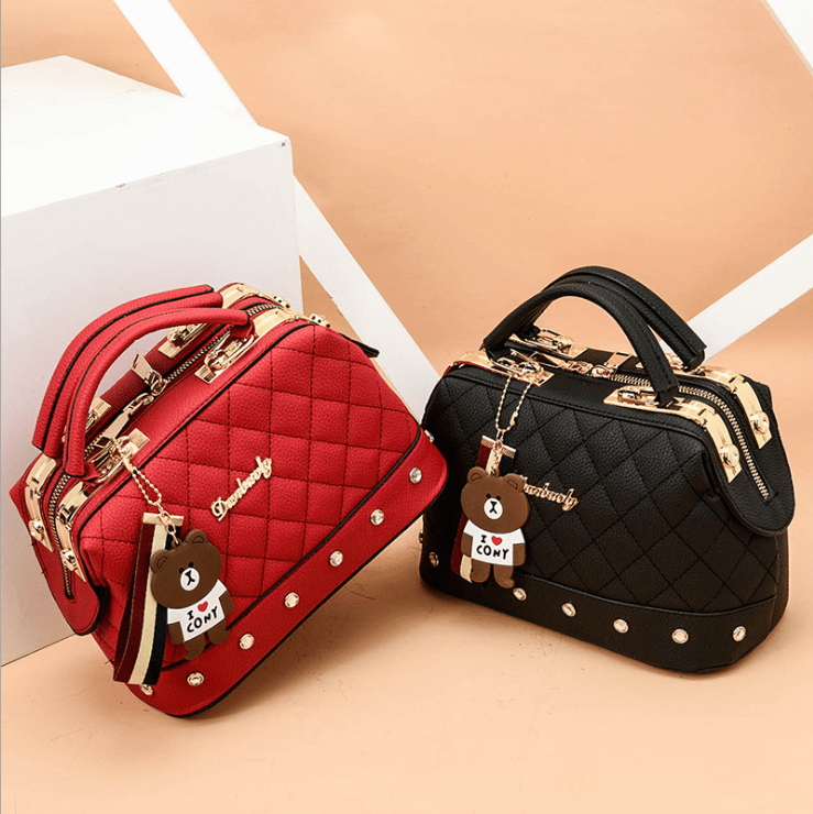 new single shoulder diagonal small bag Korean fashion handbag small square bag