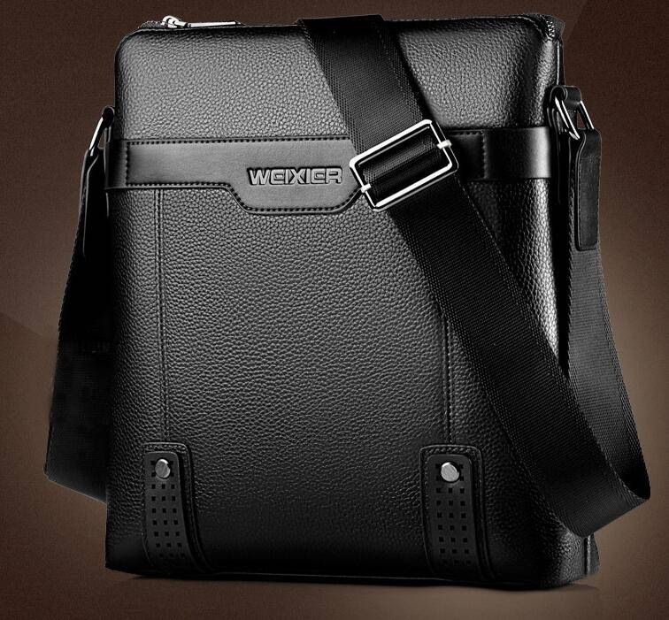 Fashion PU Leather Men Messenger Bags