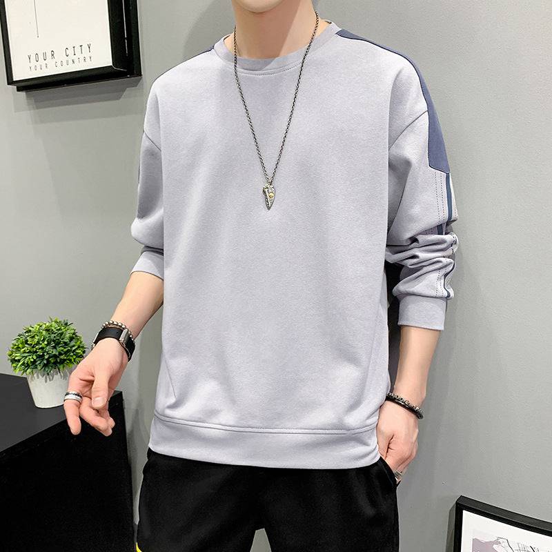 Men's Round Neck Casual Bottoming Shirt