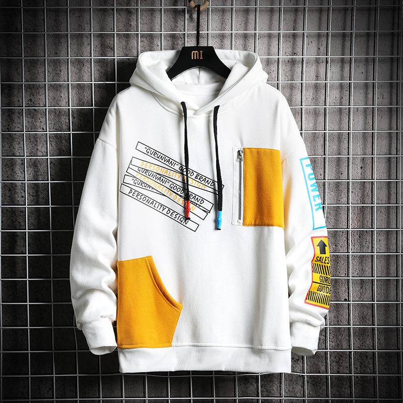 Men's hoodie printed sweatshirt