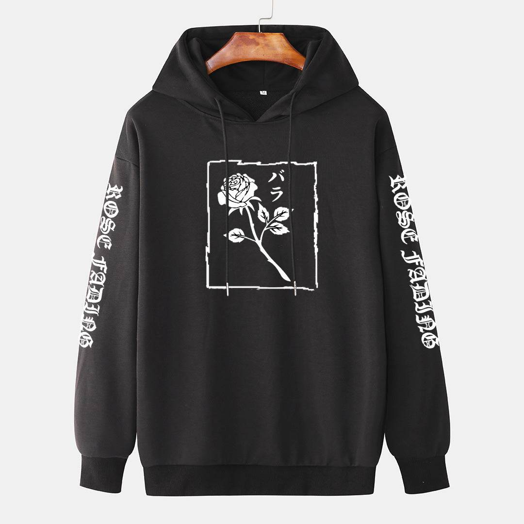 Men's flower art Hoodie