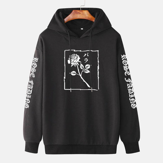 Men's flower art Hoodie