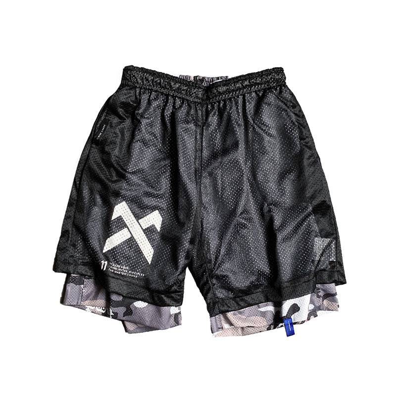 Tooling shorts camouflage five-point pants