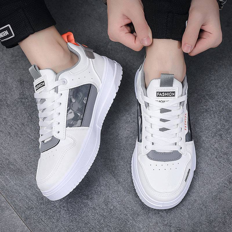 New Spring And Summer Men's Sneakers Casual White Sneakers Fashionable All-matching Students